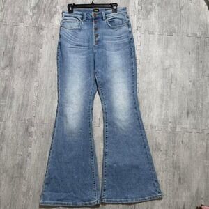 Lee‎ High Rise Button Fly Flare Jeans Women's 29